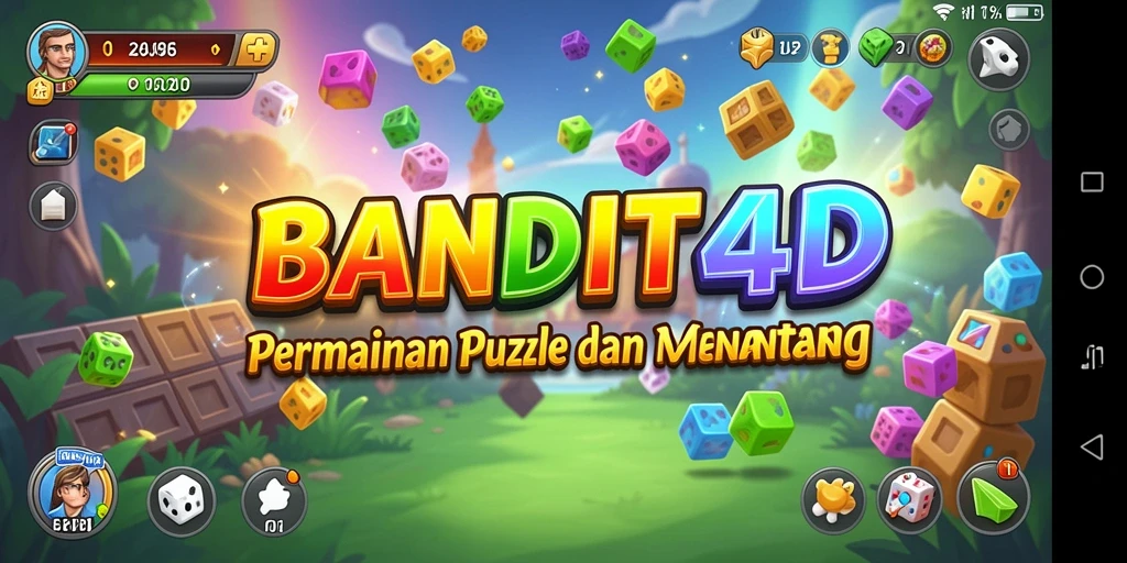 Tampilan permainan BANDIT4D yang penuh warna dan menarik.