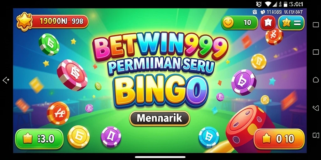 Tampilan gameplay BETWIN999 dengan tema Bingo yang menarik.