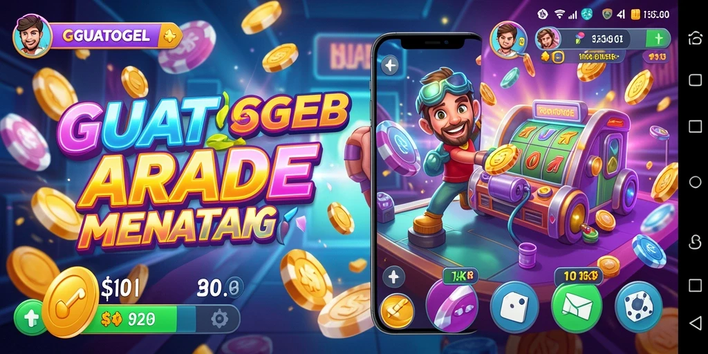 Tampilan gameplay GUATOGEL yang seru dan interaktif.