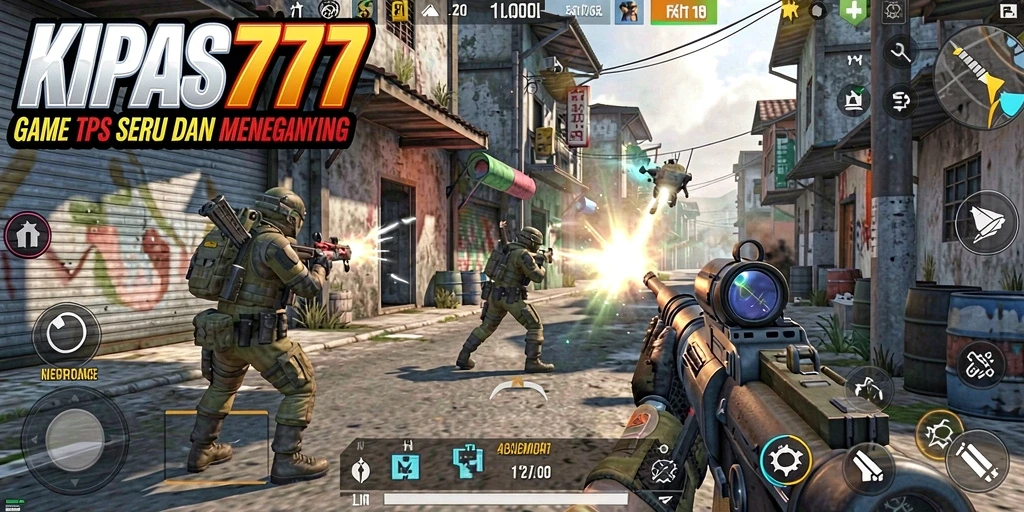 Tampilan gameplay KIPAS777 yang menegangkan dan seru.