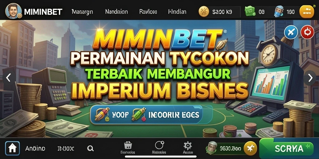 Tampilan gameplay MIMINBET yang menarik dengan elemen Tycoon.
