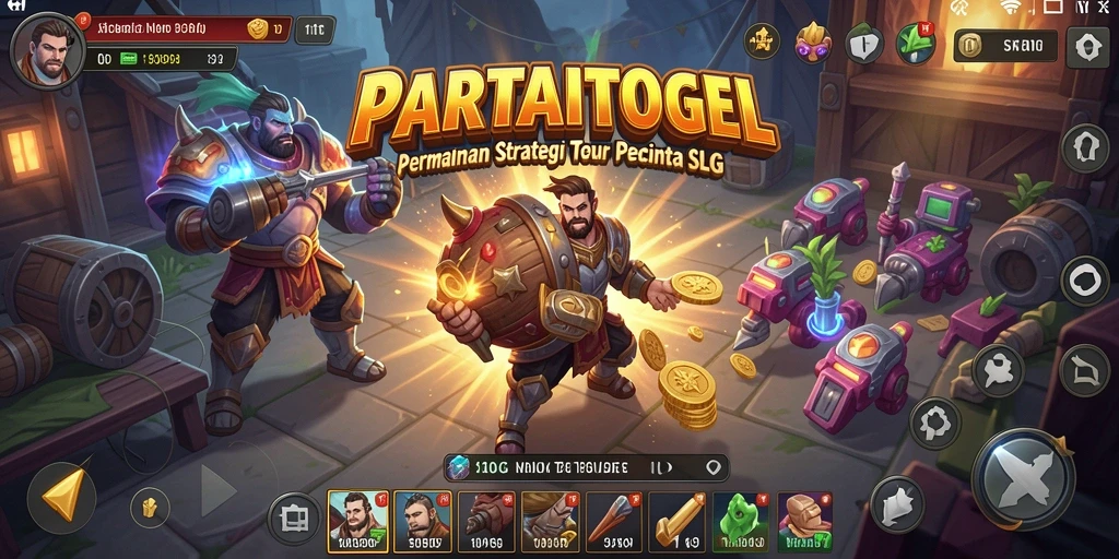 Tampilan menarik dari gameplay PARTAITOGEL dalam aksi SLG.