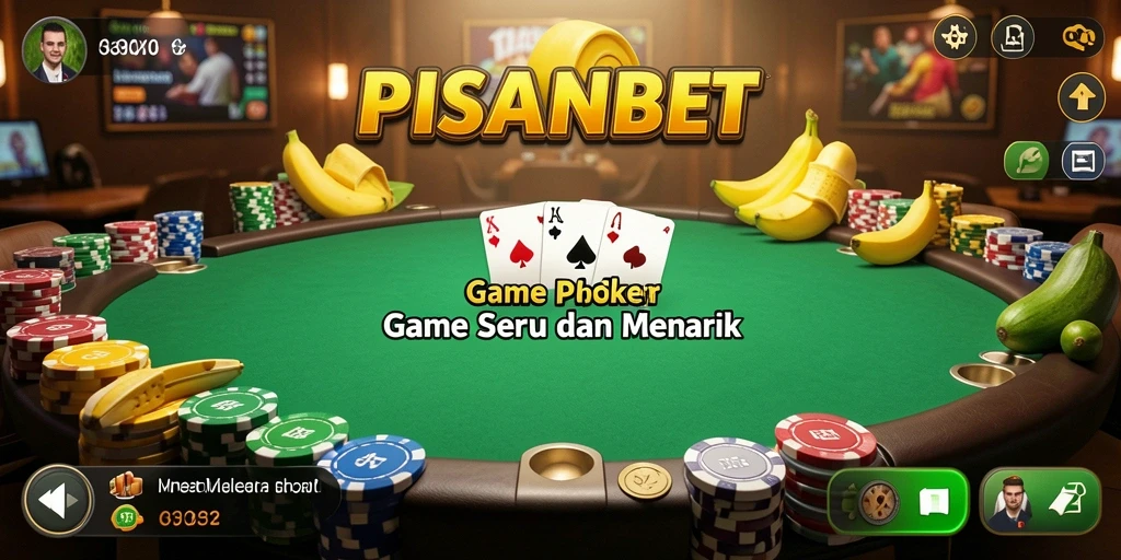 Gameplay PISANGBET yang seru dalam aplikasi Poker.