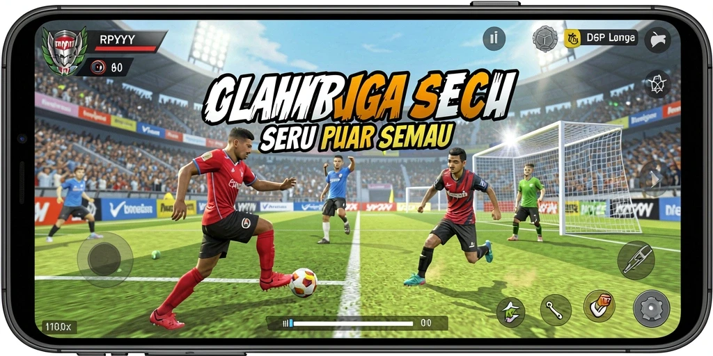 Tampilan gameplay seru dari RPYYY dengan berbagai olahraga.