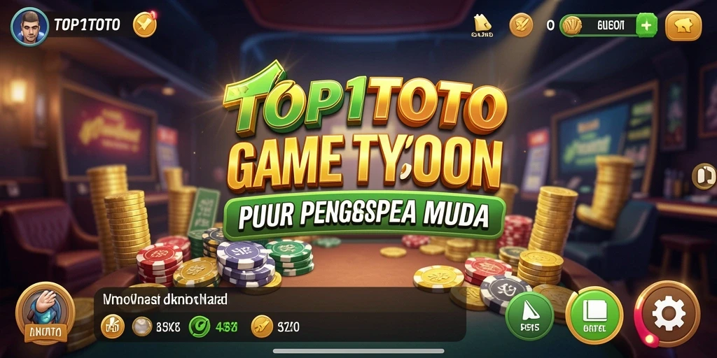 Tampilan gameplay seru di dunia Tycoon yang menantang.